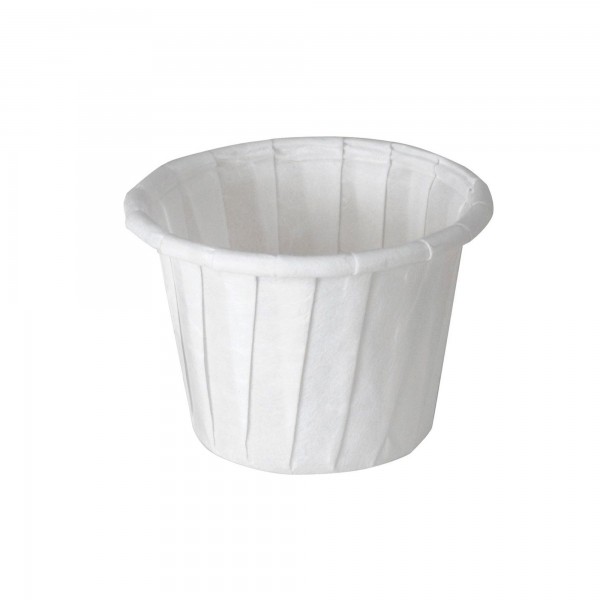 250 pz Monoporzione in carta 30 ml BIANCO