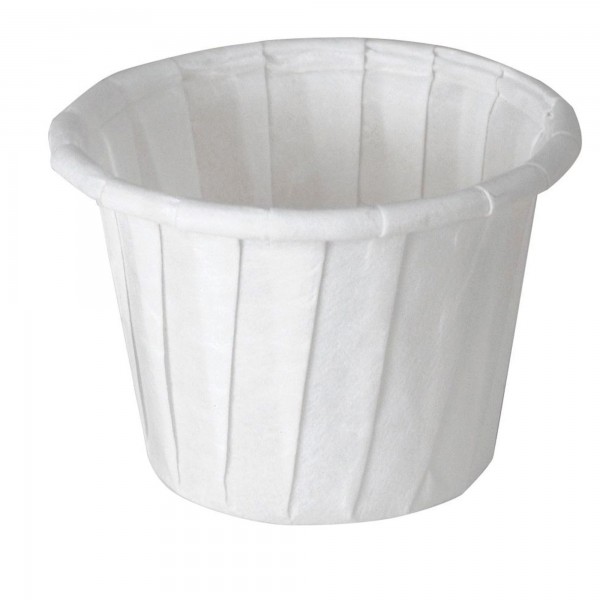 250 pz Monoporzione in carta 118 ml BIANCO