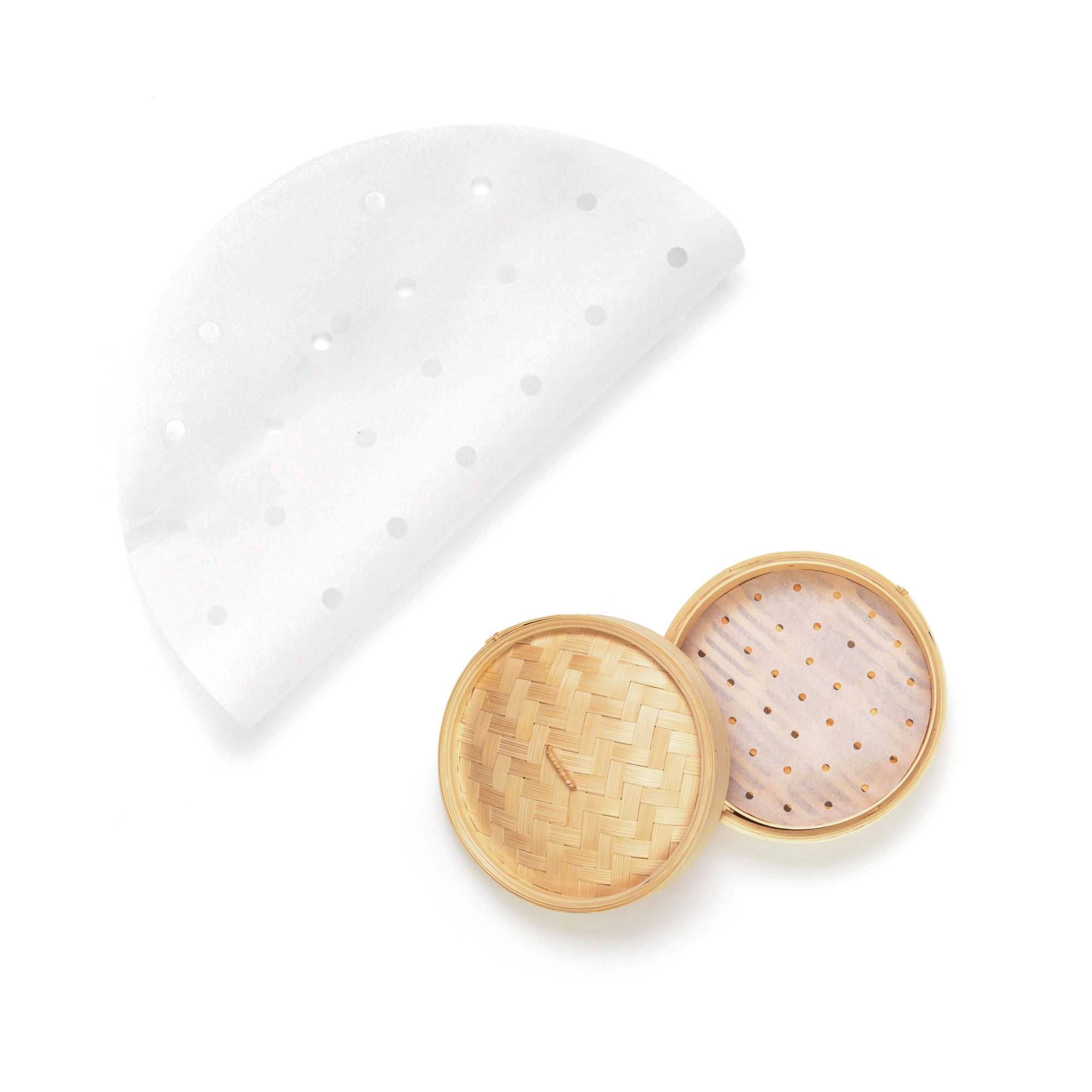 500 pz fogli per vaporiere in bamboo