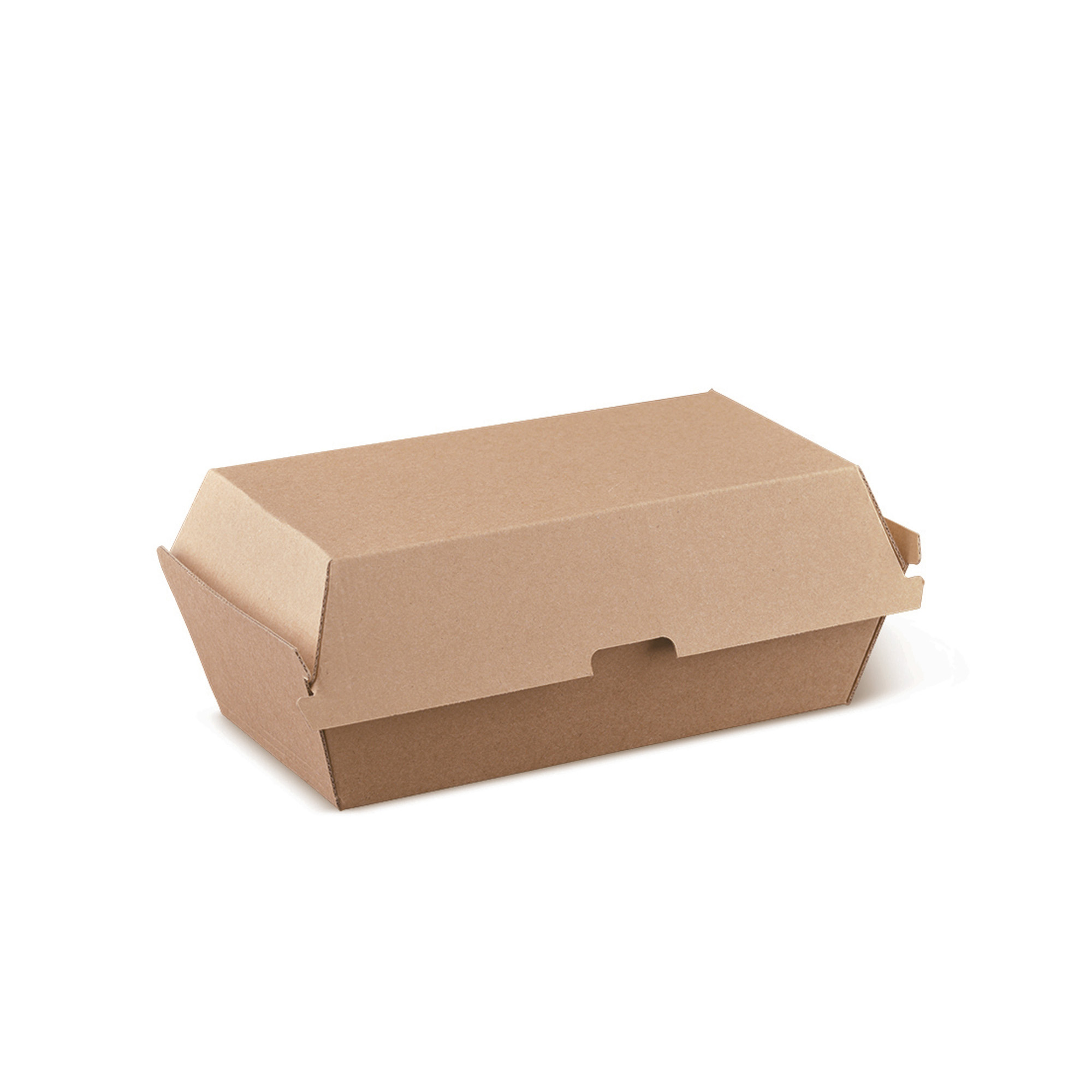 200 pz Contenitore in cartoncino per panino 17,5x9x8,5 cm