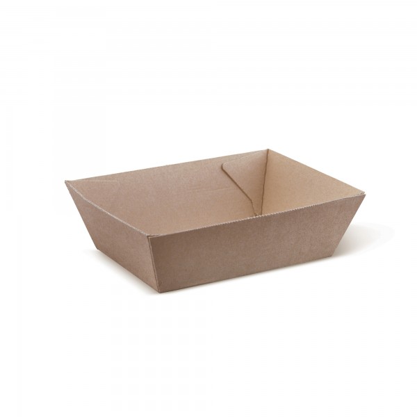 500 pz Contenitore in cartoncino per panino 13x9x5 cm.