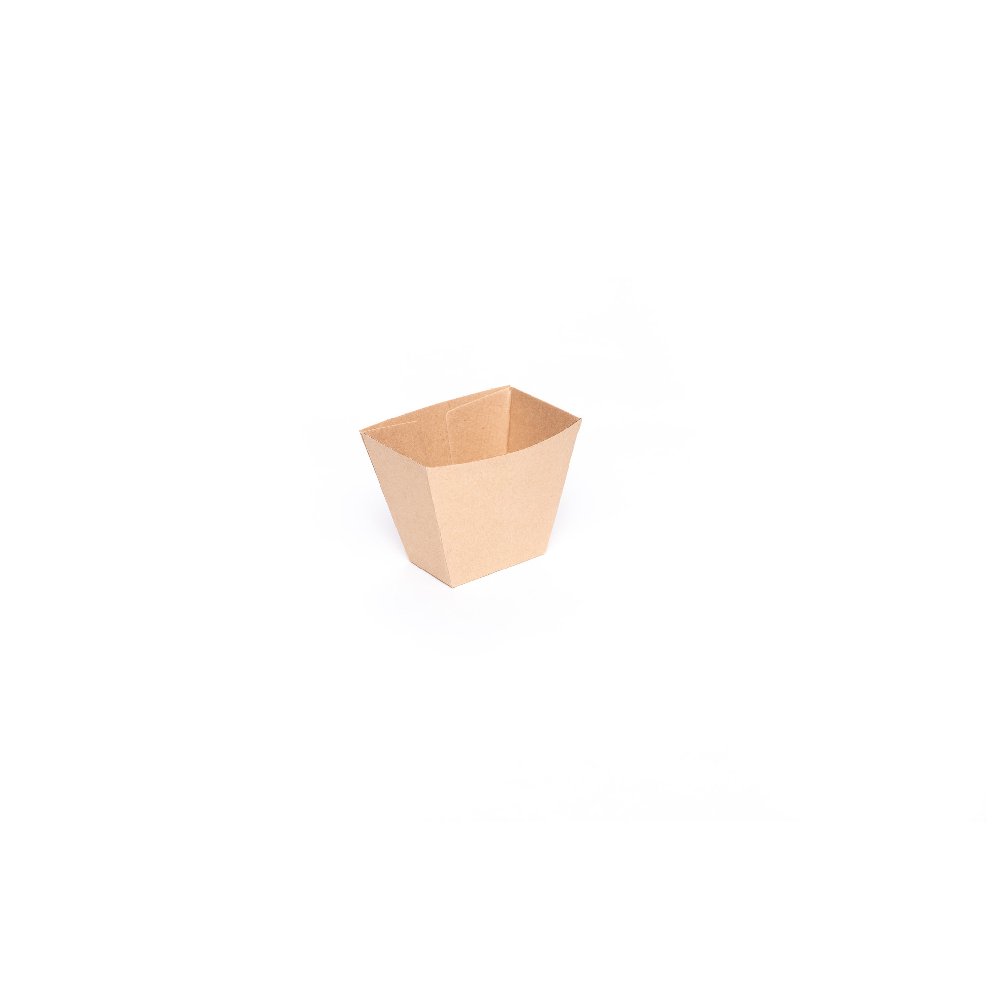 500 pz Contenitore in cartoncino per panino 7x4,5x9 cm.