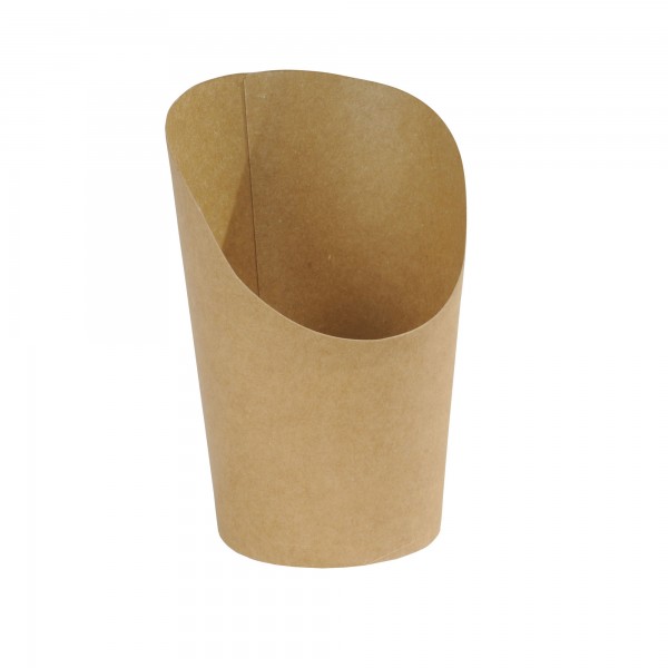 50 pz Contenitore in cartoncino stile bicchiere per patatine