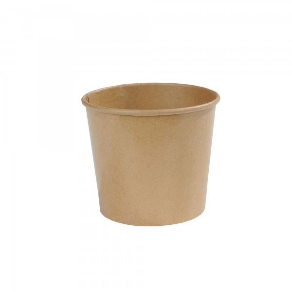 25 pz Contenitore in cartoncino kraft 450ml