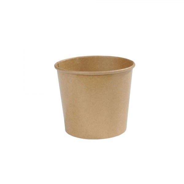 25 pz Contenitore in cartoncino kraft 255 ml