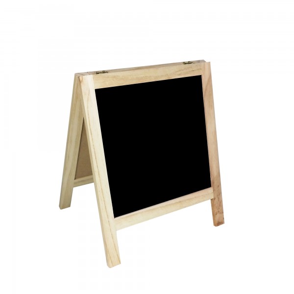 1 pz Lavagnetta da tavolo 30x25 cm a 2 lati