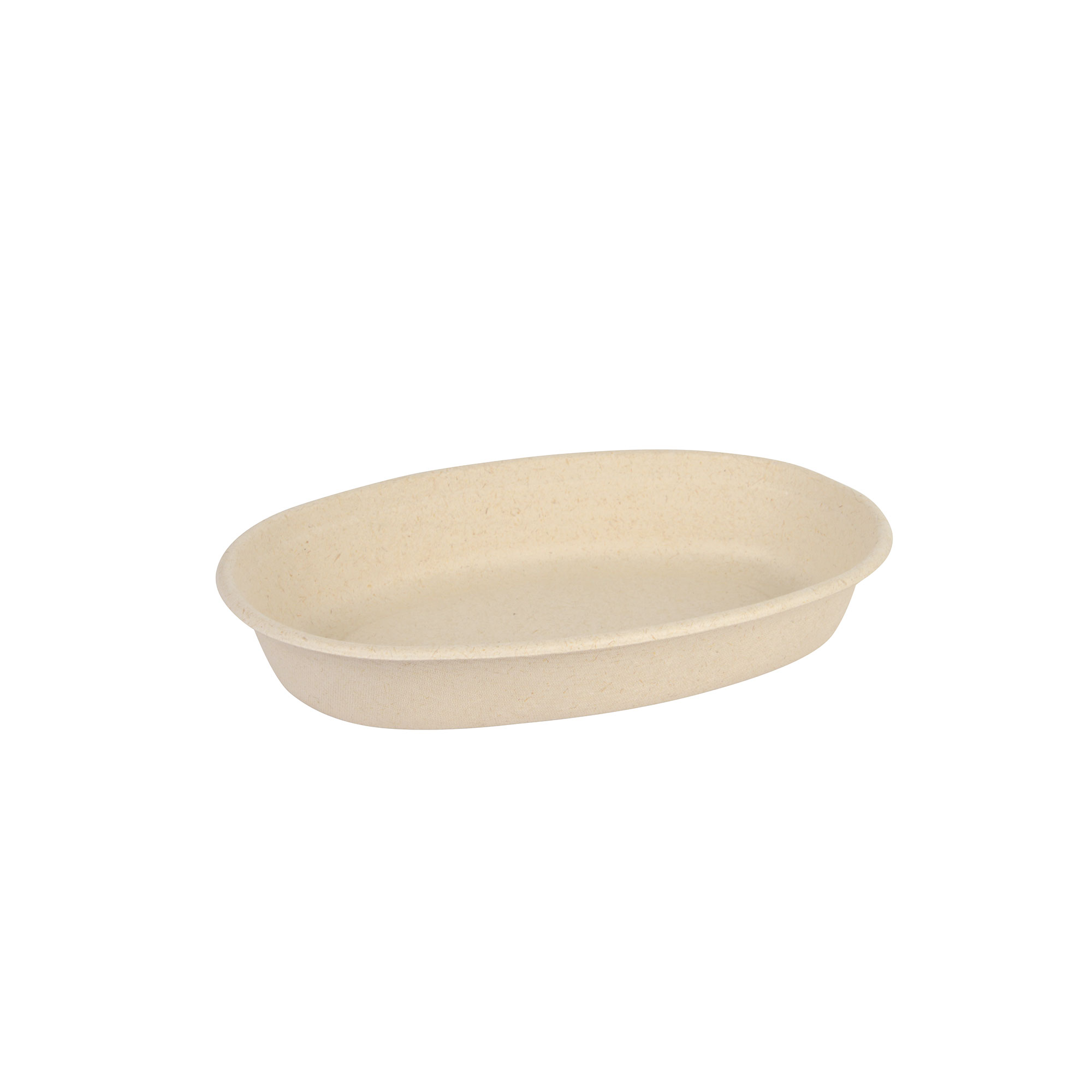 50 pz piatti in polpa di cellulosa natural