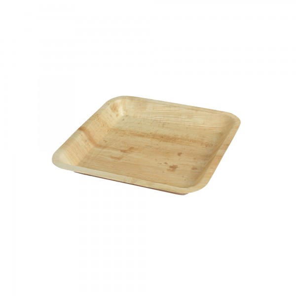 25 pz Piatti in foglia di palma 16x16 cm