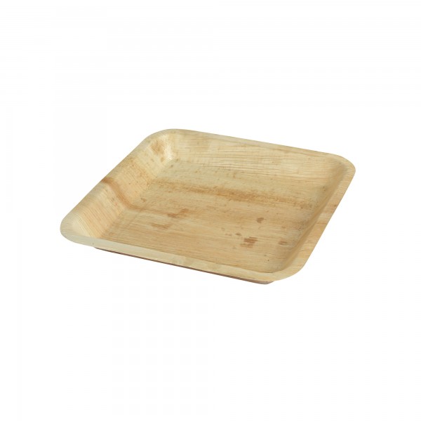 25 pz Piatti in foglia di palma 18x18 cm