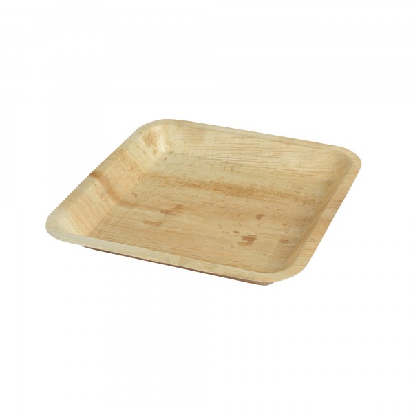 25 pz Piatti in foglia di palma 23x23 cm