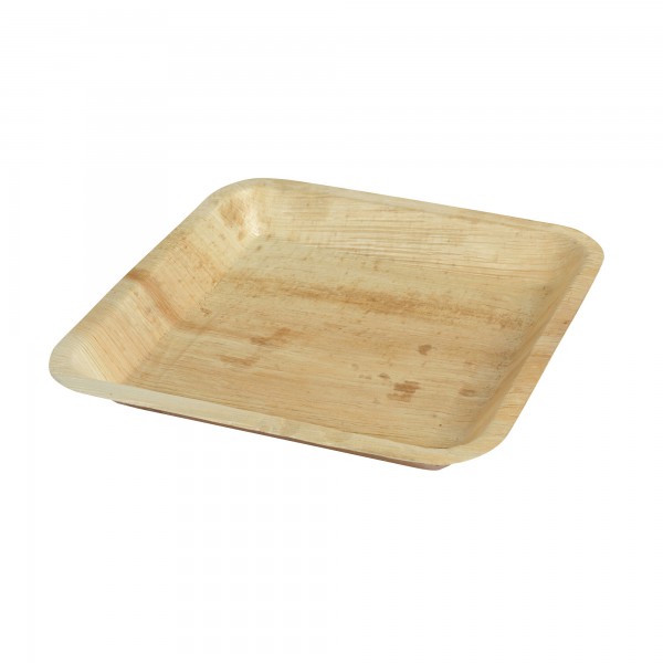 25 pz Piatti in foglia di palma 25x25 cm