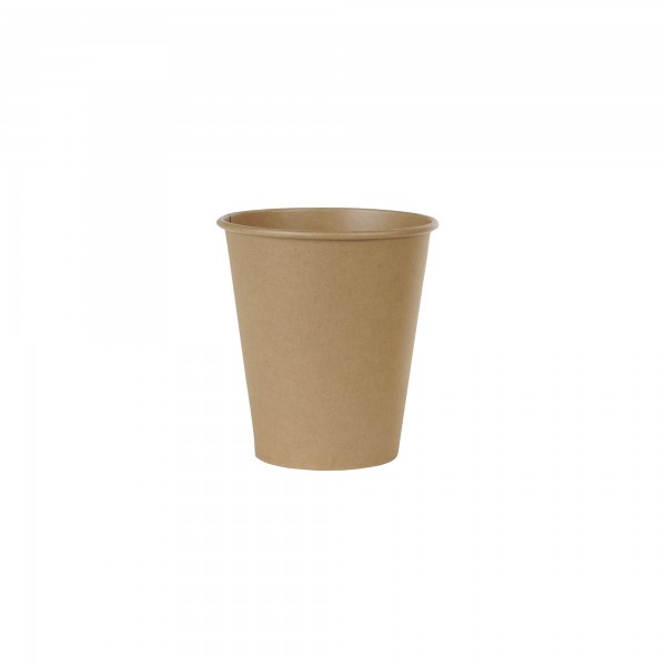 50 pz Bicchieri in cartoncino + PLA 118 ml KRAFT