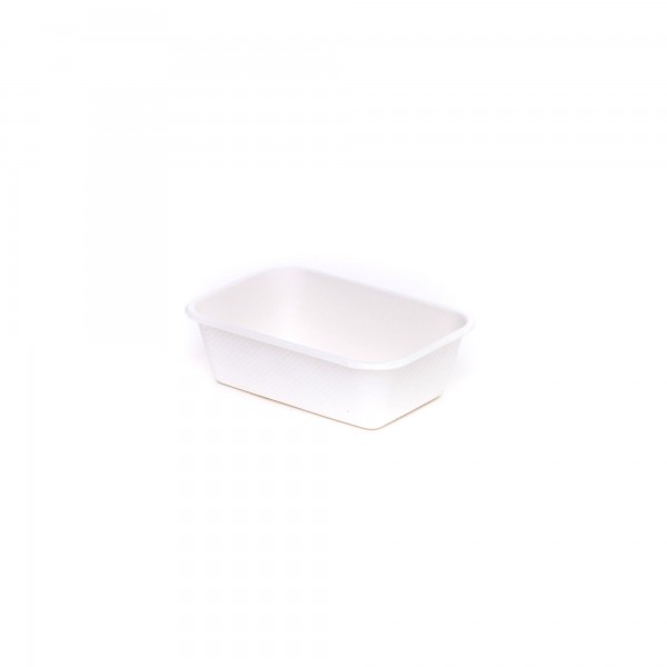 50 pz Vaschette in polpa di cellulosa 9,5x13,5x4 cm