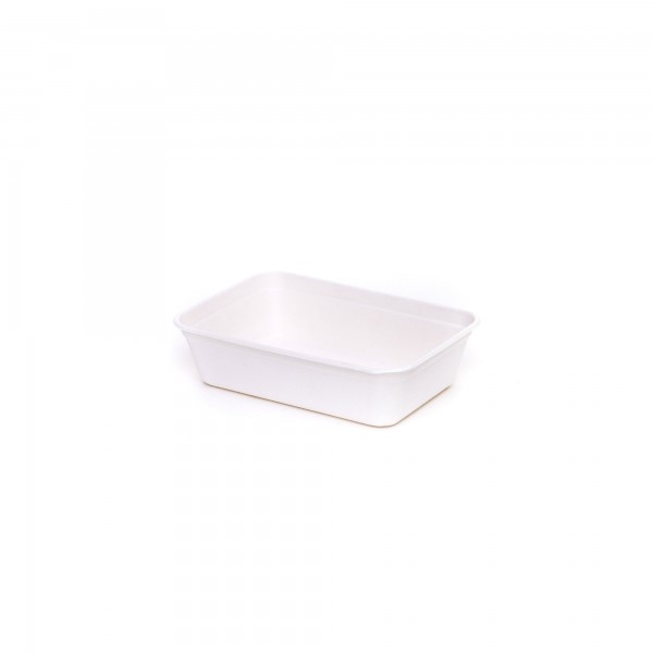 50 pz Vaschette in polpa di cellulosa 16x11x4 cm