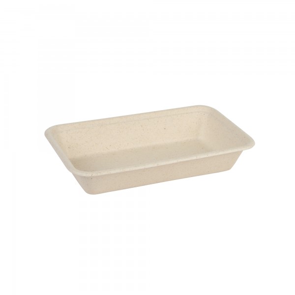 50 pz Vaschetti in polpa di cellulosa natural 650 ml