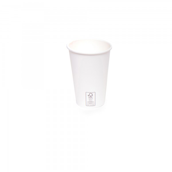 50 pz Bicchieri in cartoncino + PLA 355 ml