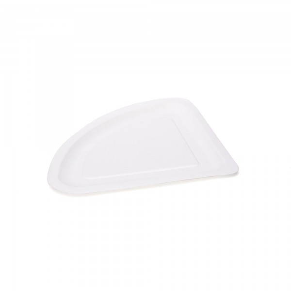 100 pz Piatti in polpa di cellulosa Triangolare