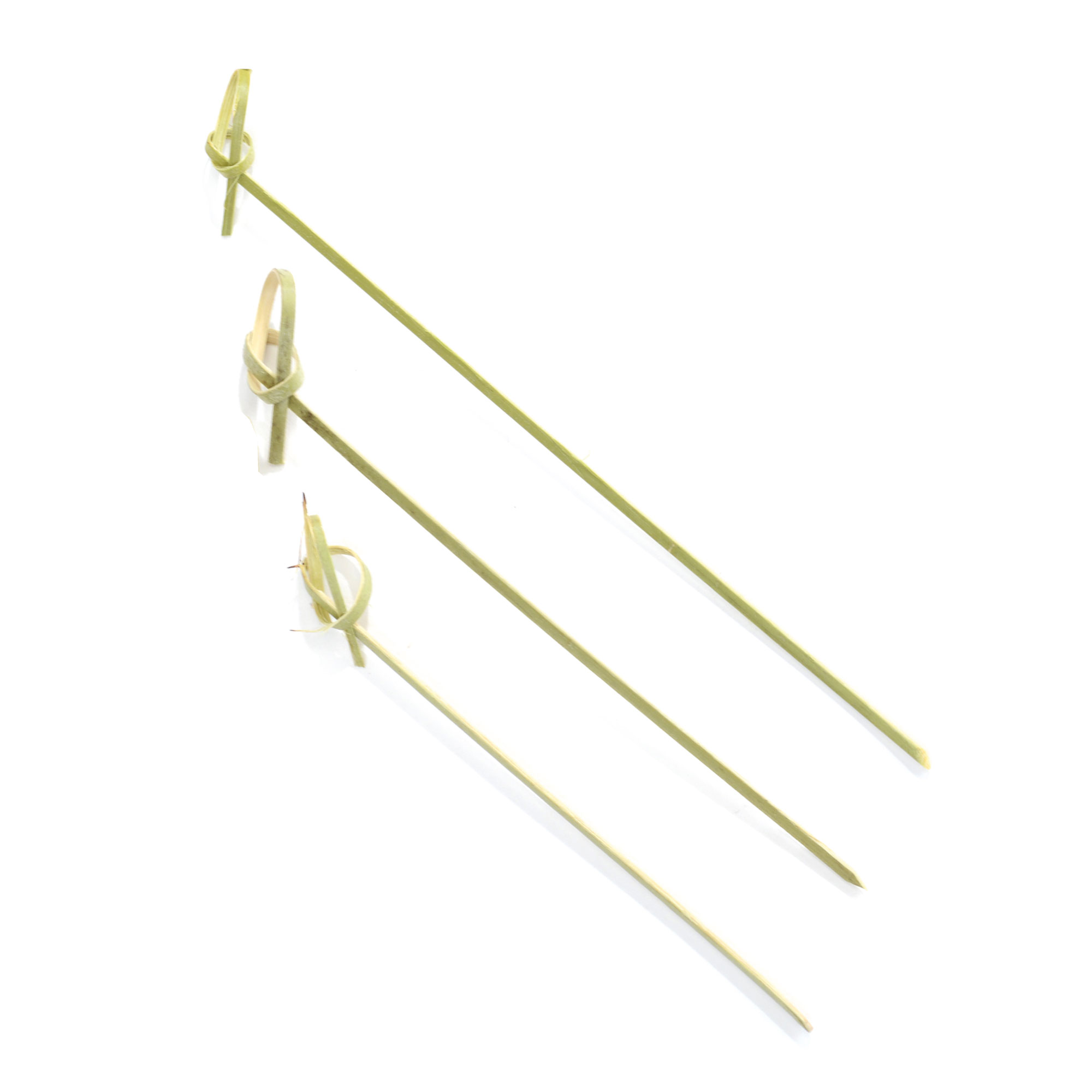 100 pz spiedini decorativi in bamboo