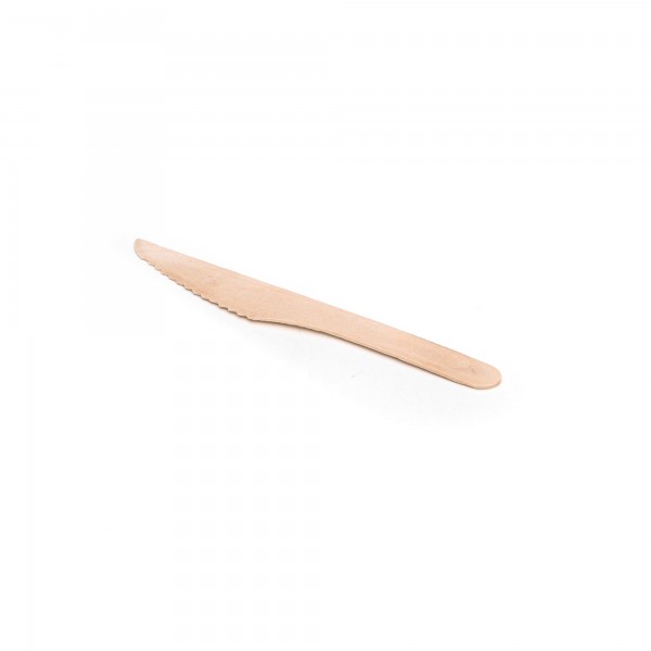 100 pz Coltello in legno