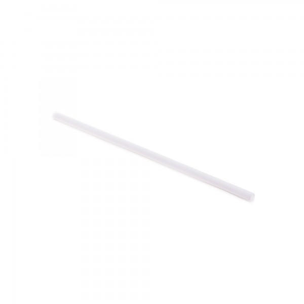 150 pz Cannuccie in PLA, 250 mm, BIANCO