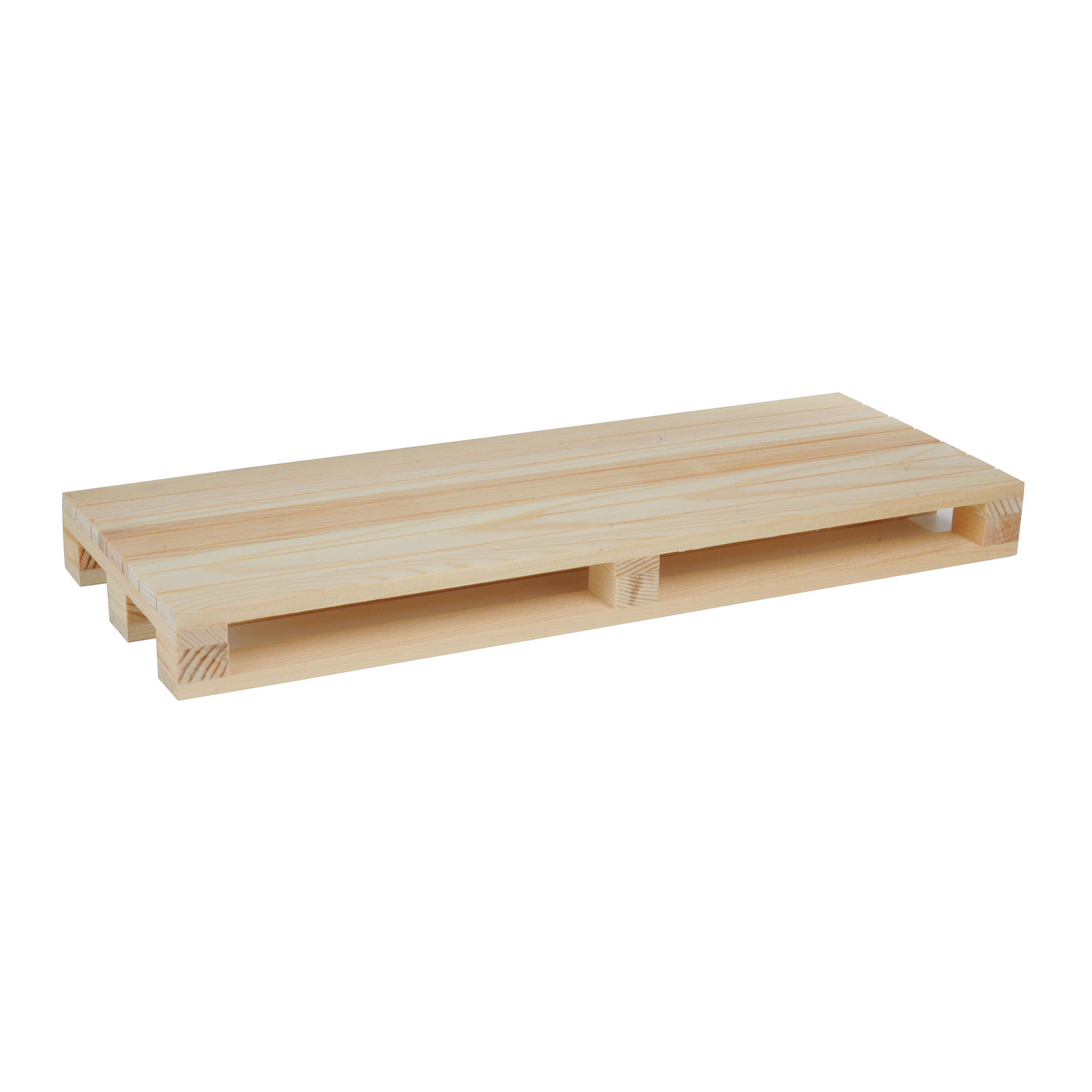 1 pz Minipallet in legno 40x15 cm