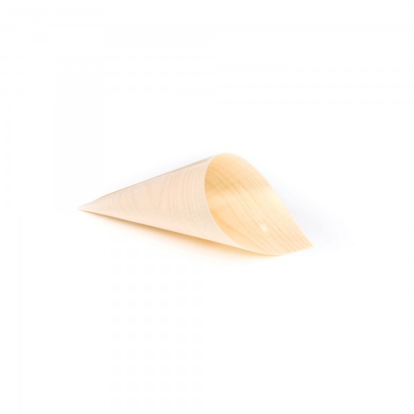 50 pz Cono in legno di pino ø 5,5 x 14,5 cm