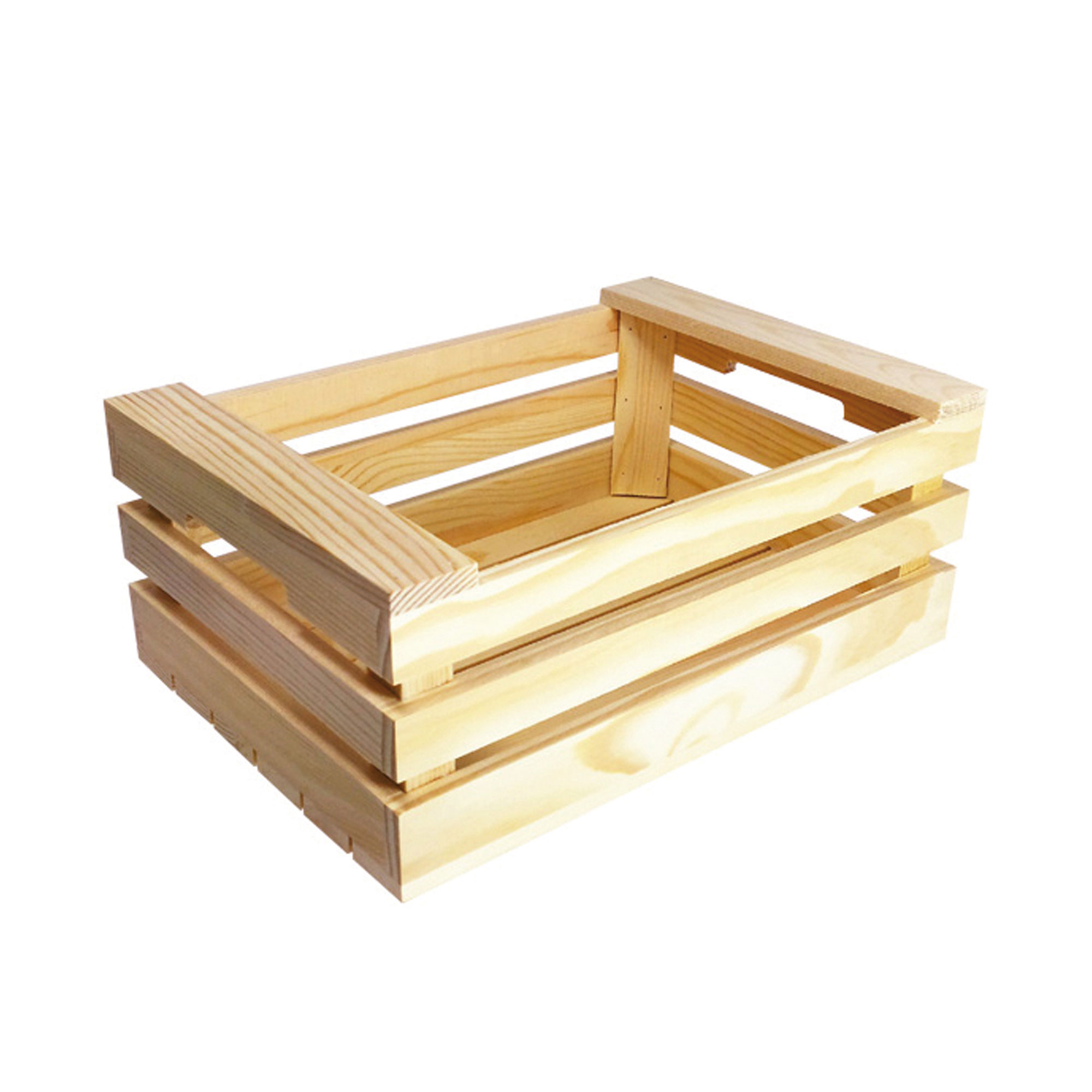 1 pz Minicassetta in legno 3 stecche 25x17x10 cm