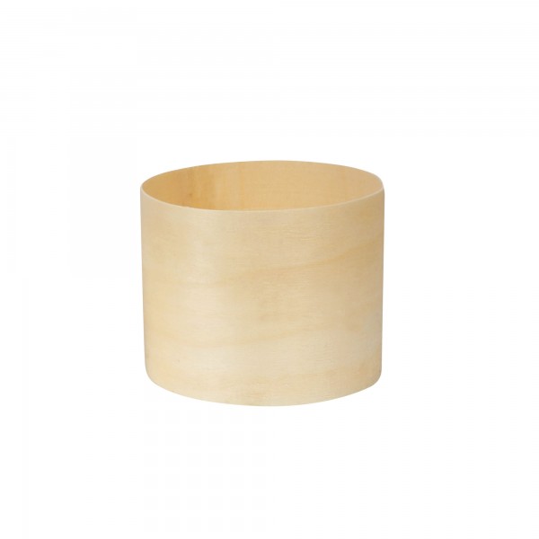 50 pz Vaschetta in legno di pino ø 6 x 6 cm